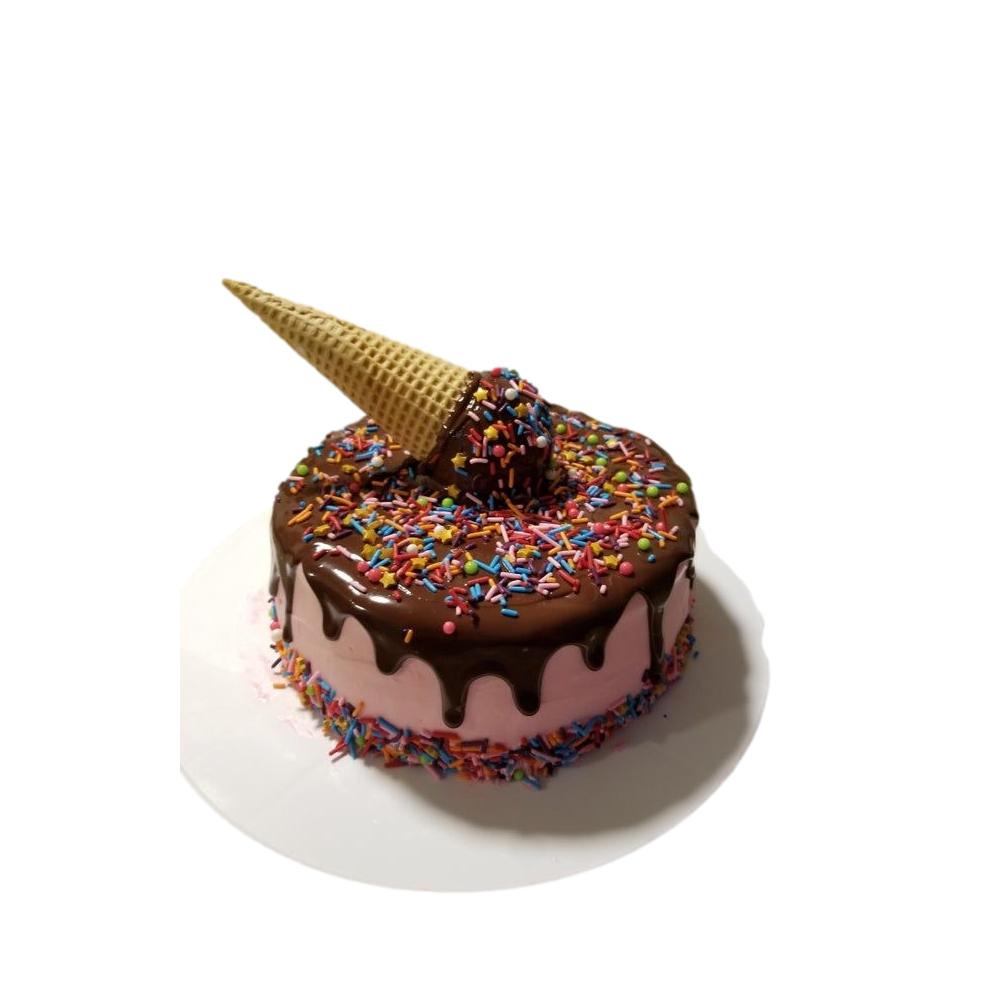 Gâteau d Anniversaire sans Œufs Lait Beurre et Gluten Drip Cake