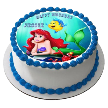 Gâteau Ariel, la petite sirène